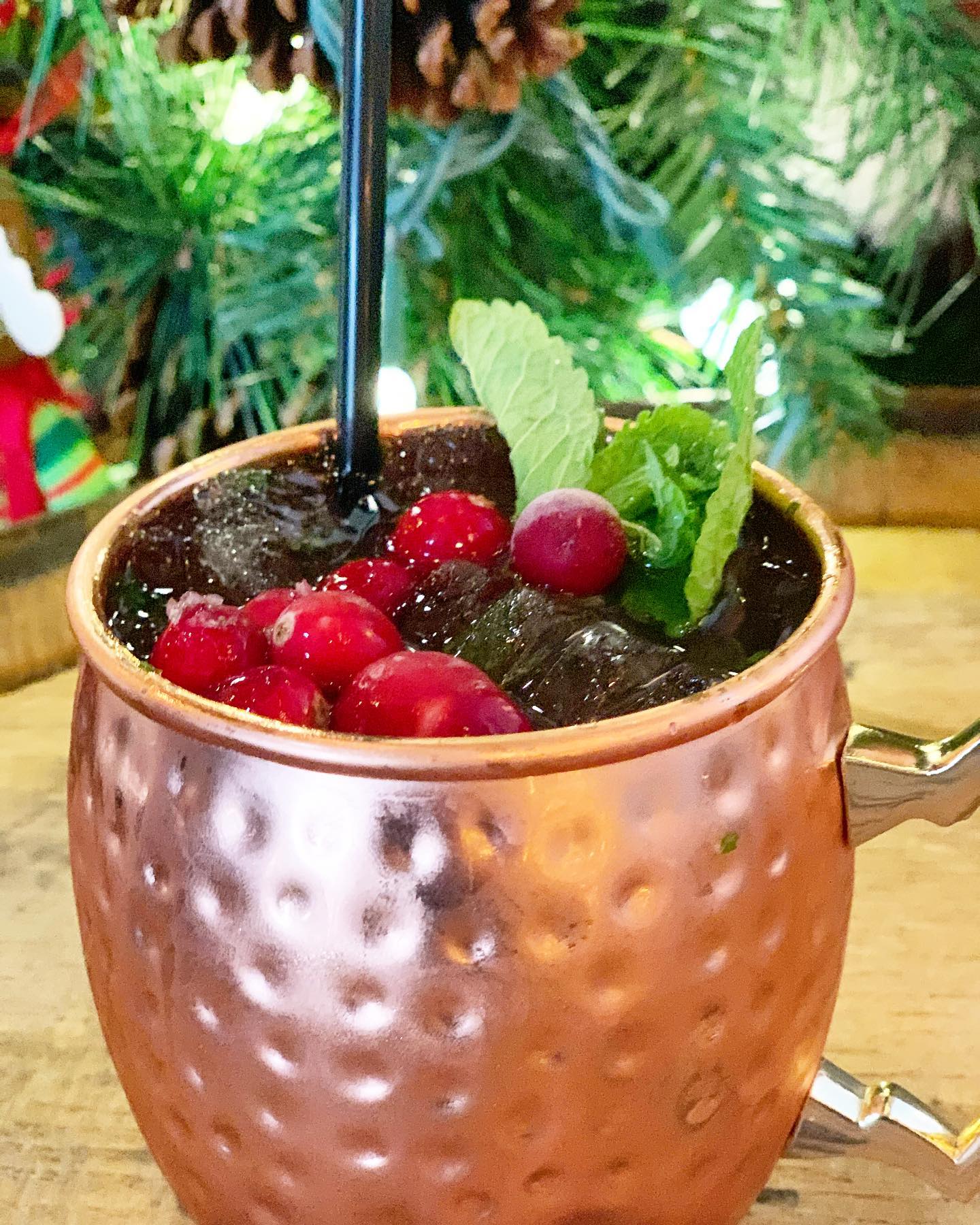 Sammies Cranberry Moscow Mule